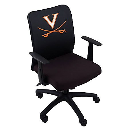 Boss Mesh Task Chair With Arms, 36 1/2-40"H x 25"W x 26 1/2"D, Virginia State University