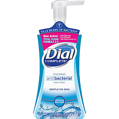 Dial Complete Antibacterial Foaming Hand Soap Fresh Scent 1 Gallon Case Of  4 - Office Depot