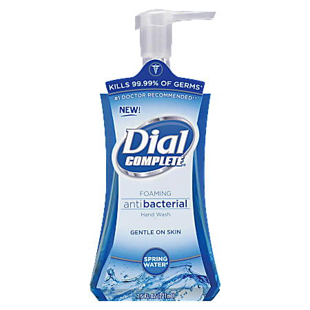 Dial Complete Antibacterial Foaming Hand Soap Fresh Scent 1 Gallon Case Of  4 - Office Depot