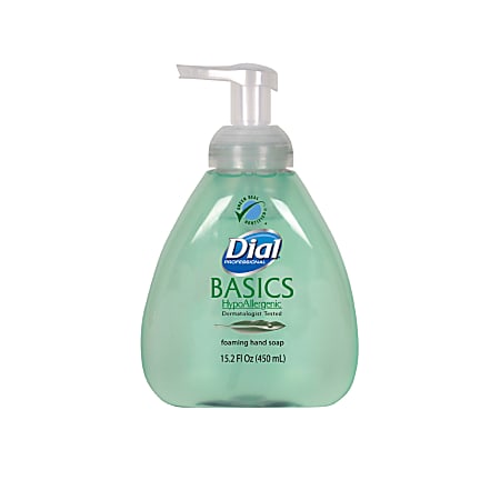 Dial® Basics Foaming Hand Soap With Aloe, 15.2 Oz