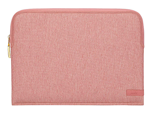 Moshi Pluma Carrying Case (Sleeve) for 13" Apple, Microsoft Surface Pro 4, Surface Pro 7, Surface Pro X MacBook Pro (Retina Display), MacBook Air (Retina Display), MacBook Pro, MacBook Air - Carnation Pink - 9.5" Height x 1" Width x 12.8" Depth