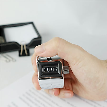 Sparco Finger Ring Tally Counter 4 Digit Finger Ring