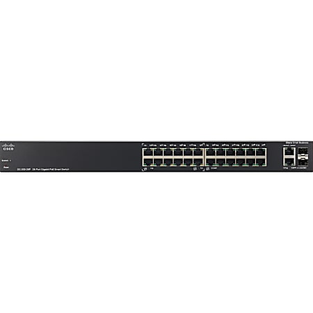 Cisco SLM2024PT-NA 26-Port Gigabit PoE Smart Switch