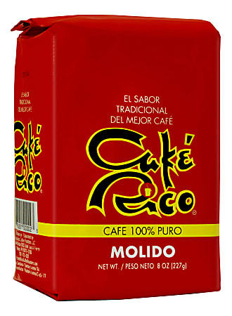 Cafe Rico Ground Coffee, Medium Roast, 8 Oz Per Bag