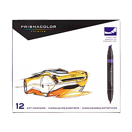 Prismacolor Double-Ended Art Marker - Black