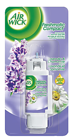 Air Wick® Freshmatic Compact Automatic Spray Air Freshener Refill, Lavender & Chamomile Scent, 0.8 Oz.
