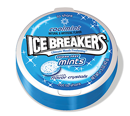 Ice Breakers Tin, Cool Ice, 1.5 Oz