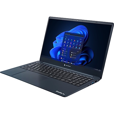 Dynabook Satellite Pro C50-J 15.6" Notebook - HD - 1366 x 768 - Intel Core i5 11th Gen i5-1135G7 Quad-core (4 Core) - 16 GB Total RAM - 256 GB SSD - Intel Chip - Windows 11 Home - Intel - Front Camera/Webcam - IEEE 802.11g/n/ac/ax Wireless LAN Standard