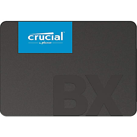 Crucial BX500 480 GB Solid State Drive - 2.5" Internal - SATA (SATA/600) - 540 MB/s Maximum Read Transfer Rate - 3 Year Warranty