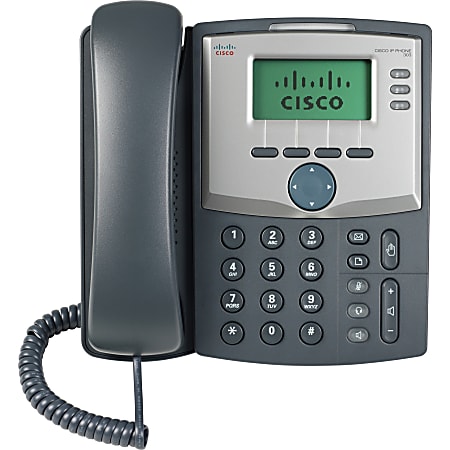 Cisco SPA 303 IP Phone - Corded - Wall Mountable - Black - 3 x Total Line - VoIP - 2 x Network (RJ-45)