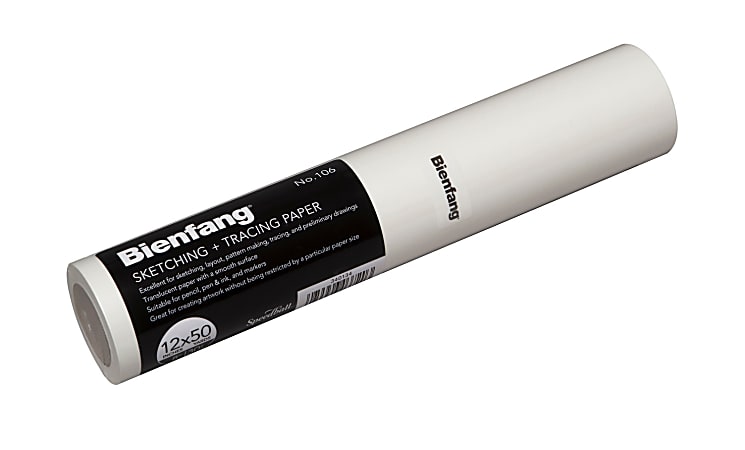 Bienfang Tracing Roll, 12" x 150', White