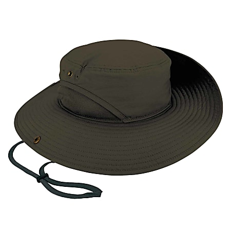 Ergodyne Chill-Its 8936 Lightweight Ranger Hat With Mesh Paneling, Small/Medium, Olive