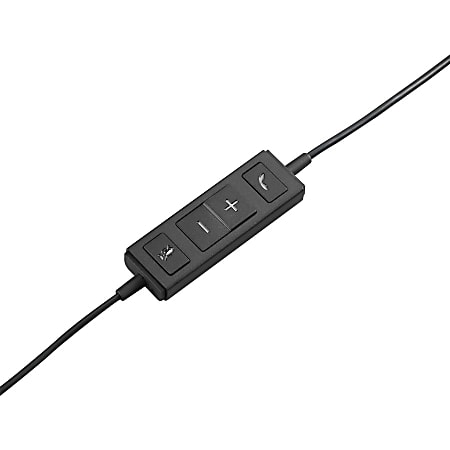 Logitech H340 USB Headset Black - Office Depot