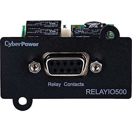 CyberPower RELAYIO500 Network Management Card - Black 3YR