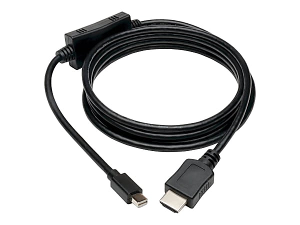 Tripp Lite Mini DisplayPort to HDMI Active Adapter Cable, 6', Black