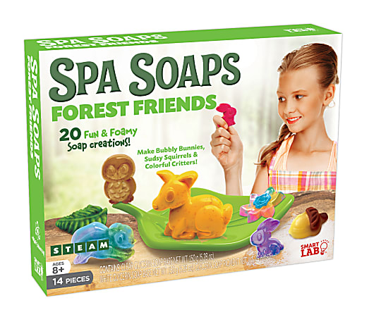 SmartLab QPG Lab For Kids, Spa Soaps Forest Friends, Grade 3 - 9