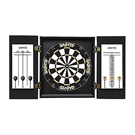 Imperial NFL Fan's Choice Dartboard Set, New Orleans Saints