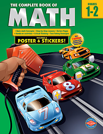 Common Core The Complete Book of Math Workbook, Grades 1-2