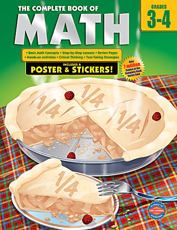 Common Core The Complete Book of Math Workbook, Grades 3-4