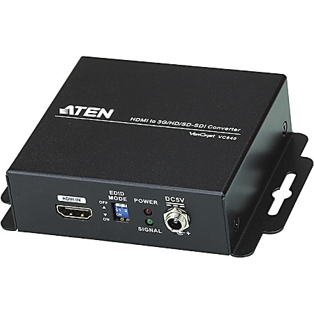 VanCryst VC840 HDMI to 3G/HD/SD SDI Converter TAA Compliant  Functions: Video Conversion  2048 x 1080  SDI  Audio Line Out  1 Pack  Mountable