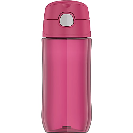 Thermos Kids Plastic Water Bottle with Spout Lid 16Oz 16 fl