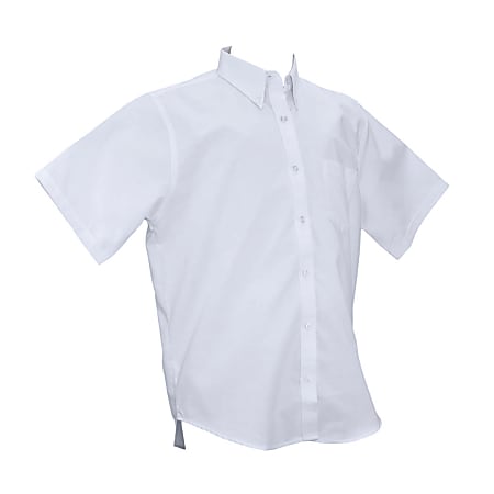 Royal Park Ladies Uniform, Short-Sleeve Oxford Polo Shirt, Medium, White