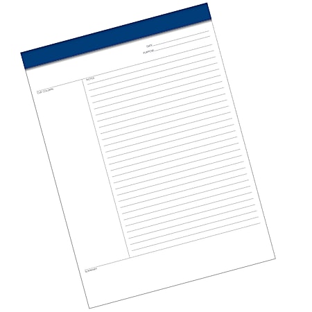 TOPS FocusNotes 15 lb Legal Pads 8 12 x 11 50 Sheets Per pad White