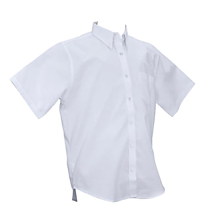 Royal Park Ladies Uniform, Short-Sleeve Oxford Polo Shirt, X-Large, White