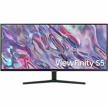 Samsung ViewFinity S5 S34C504GAN - S50GC Series - LED monitor - 34" - 3440x 1440 UWQHD @ 100 Hz - VA - S34C504GAN