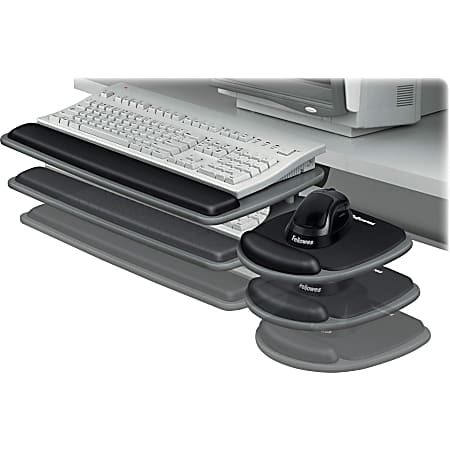 Fellowes underdesk 2025 keyboard manager