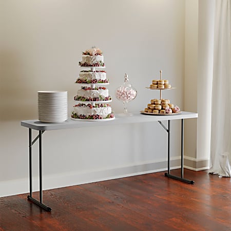 Flash Furniture Kathryn Plastic Folding Training Table 29 H x 18 W