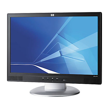 HP w17e 17" Widescreen LCD Monitor, Black/Silver