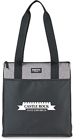 Custom Igloo Sierra Insulated Shopper Bags, 7-1/2" x 13-3/4", Set Of 25 Bags