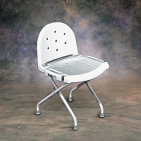 Invacare® Folding Shower Chair With Back