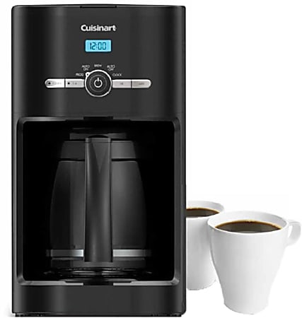 Programmable Single Serve and 10 Cup Coffeemaker in Black Mr. Coffee