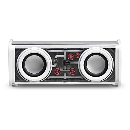 iLive Transparent+ ISB214W Wireless Bluetooth® Speaker With Color-Changing LED Lights