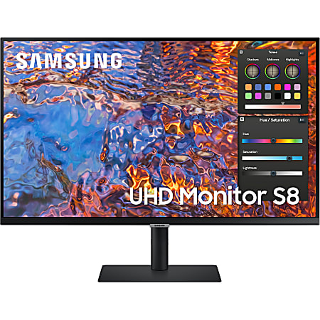 Samsung ViewFinity S32B804PXN 27" Class 4K UHD LCD Monitor - 16:9 - Black - 27" Viewable - In-plane Switching (IPS) Technology - S27B804PXN