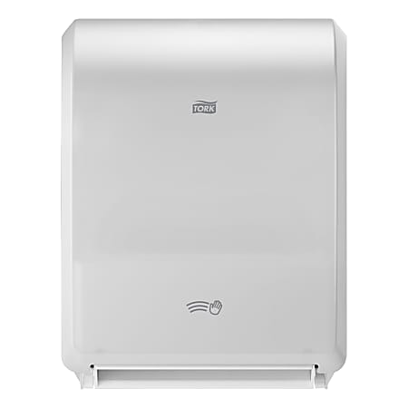 Tork Electronic Hand Towel Roll Dispenser, 7-1/2" Rolls, White 