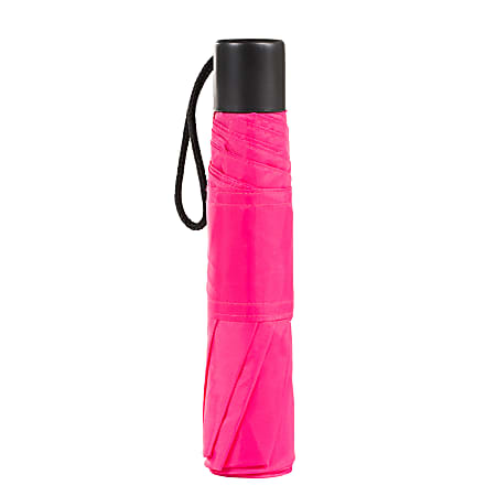 Totes Skinny Mini Umbrella, Small, Magenta