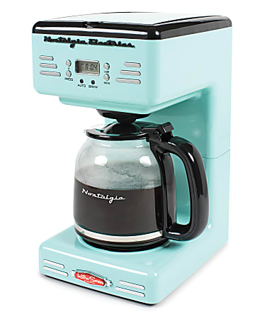 Nostalgia RCOF12AQ Retro 12-Cup Coffee Maker