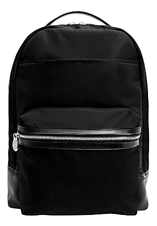 McKlein N Series Parker Nano Tech Backpack With 15 Laptop Pocket Black ...
