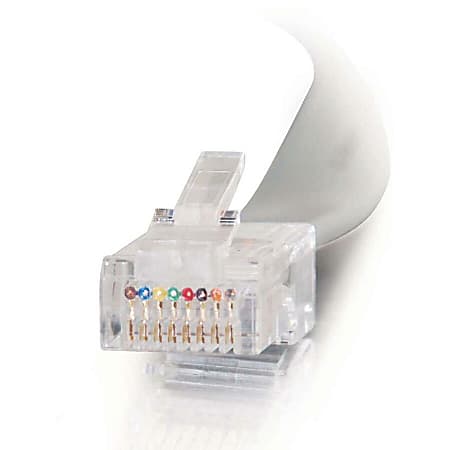 C2G Crossover cable RJ 45 M to RJ 45 M 25 ft stranded wire CAT 5e ...
