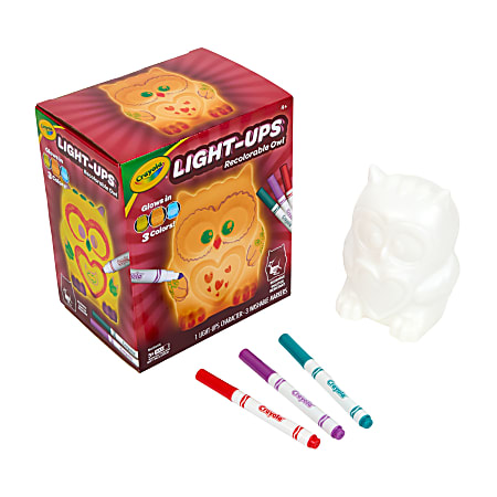 Crayola Light-Ups Recolorable Owl