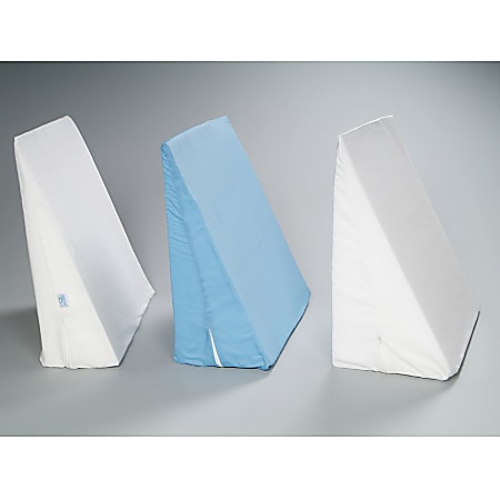 Bed Wedge With Cover, 24" x 24" x 10", White