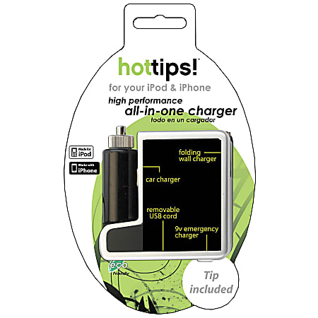 hottips!™ All-In-One Charger for iPod® And iPhone®