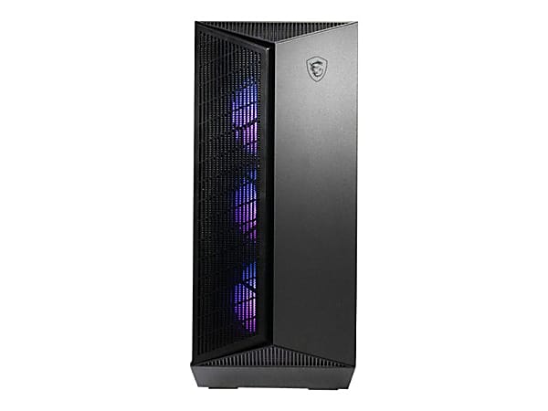 MSI Aegis ZS Aegis ZS 5TH-400US Gaming Computer - AMD Ryzen 7 5700G Octa-core (8 Core) 3.80 GHz6 GB RAM - 500 GB M.2 PCI Express NVMe SSD - Tower - AMD B550 Chip - Windows 11 Home - NVIDIA GeForce RTX 3050 8 GB GDDR6 - 550 W