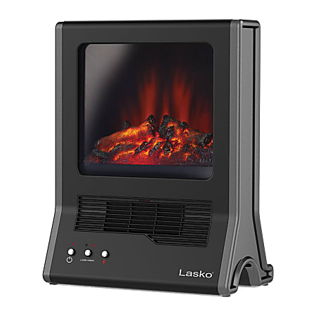 Lasko Ultra Ceramic Fireplace Heater - Indoor - Freestanding