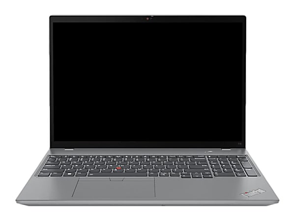 Lenovo® ThinkPad T16 Gen 1 Laptop, 16" Screen, AMD Ryzen 5 PRO, 16GB Memory, 256GB Solid State Drive, Storm Gray, Windows® 11 Pro, WiFi 6