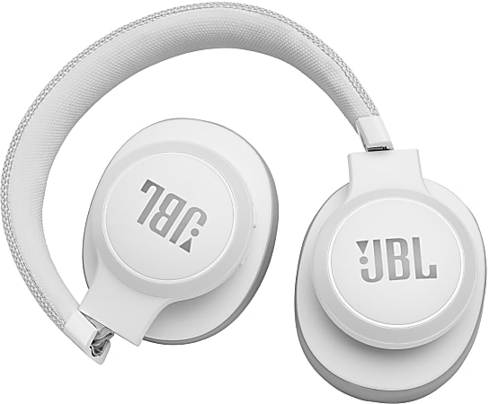JBL LIVE 500BT Wireless Over Ear Headphones White Office Depot