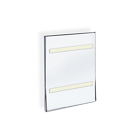Clear Acrylic Wall Sign Holders (choose size)